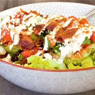BLTA Stuffed Avocado